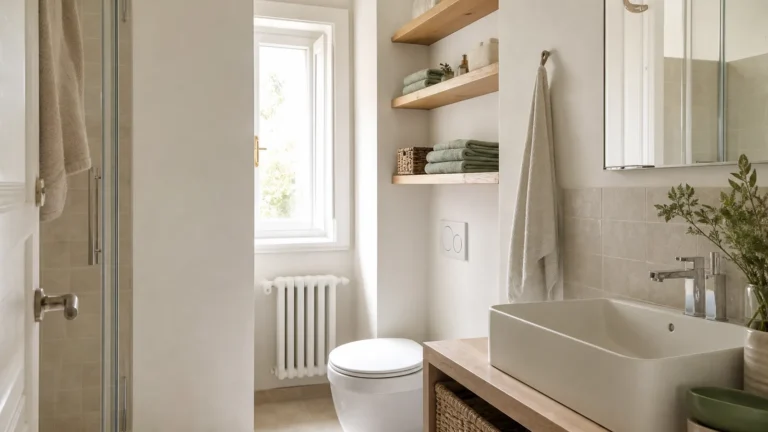 Organizzare il bagno piccolo: soluzioni salvaspazio